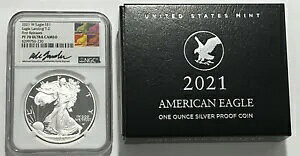 2021 W $1 NGC PF70 �t�@�[�X�g�����[�X �C�[�O�� �����f�B���O T-2 �}�C�P�� �K�E�f�B�I�[�\ �T�C��