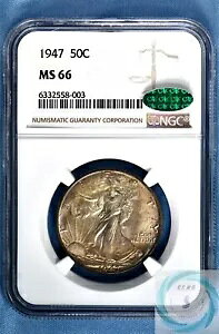 1947 EH[LO oeB n[t_[ NGC MS66 CACt - fGȃIWiRC