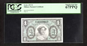V[Y 691 $1 Rxؖ - PCGS 67 PPQ