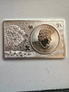 3 オンス シルバー バー コイン セット メープル リーフ セット 30 周年記念 1988-2018 レア $400