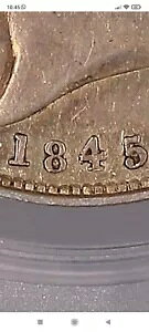 1845N CMX n[tNE / OVERDATE pcgs XF45 +