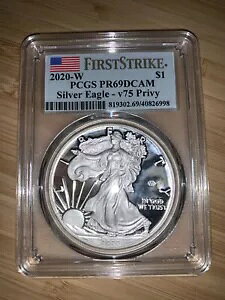 񎟐EI 75 NLOAJ C[O Vo[ v[t RC PCGS PR69