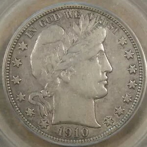 1910-S ���e�� �n�[�t�_���[ 50c PCGS �F�� XF40