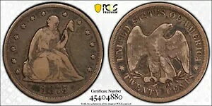 1875-CC 20c 20 Zg Vo[ s[X PCGS F12 t@C J[\ VeB US ^Cv RC