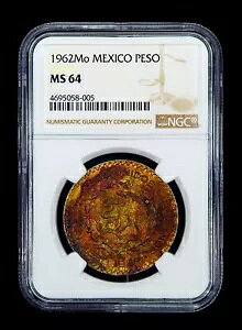 1962Mo ���L�V�R �y�\��� NGC MS64 ���C���{�[ �g�[�� �C���N���f�B�x �^�[�~�i�� �g�[�j���O