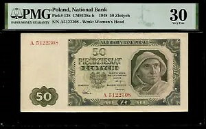 �|�[�����h 50 �Y���e�B�` 1948 PMG 30 P# 138 �V���[�Y # A 5122308