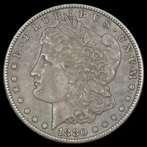 1880-CC $1 ���[�K�� �V���o�[ �h�� ? XF �ɍ� ? EF �R�C�� �J�[�\���V�e�B ?�M���ł���?