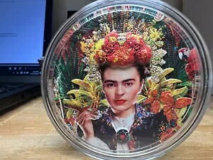 FRIDA LA MARAVILLA �O���[�g �}�C�N�����U�C�N �p�b�V���� 3 �I���X �V���o�[ �R�C�� 20$ �p���I 2023