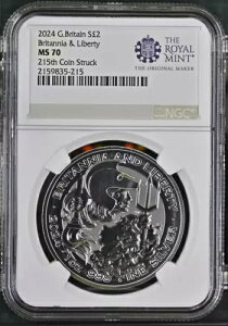 RCNR.215I 2024 p ?2 oeBƃu^jA 1 IX NGC MS 70