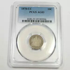 1878 CC PCGS AG3 - Vo[ V[g _C - čRC #49509A