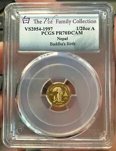 lp[ 1/20 IX 1997 S[h PCGS PR70DCAM ɂ̒a