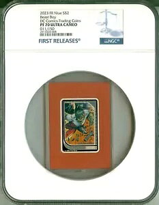 2023 jEG S$2 DC R~bNX g[fBO J[h RC r[Xg {[C 011/150 FR NGC PF70 UC