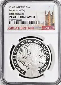 2023 p_bƓ` 3 Ԗڂ̃RC - [K  tFC 1 IX Vo[ v[t NGC PF70 FR