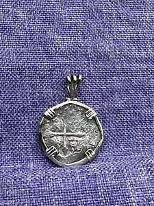 �A���e�B�[�N 17 ���I �V���o�[ �n�[�t�h�[�� �X�y�C���̊C���̕� �R�u �R�C�� 14K �x�[��