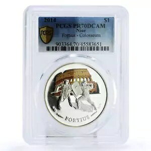 �j�E�G 1 �h�� �t�H���e�B�E�X �R���b�Z�I PR70 PCGS �J���[��� 2014