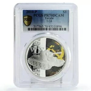 co 1 h񎟐Eԃ\rGg T-34 \A PR70 PCGS  2010