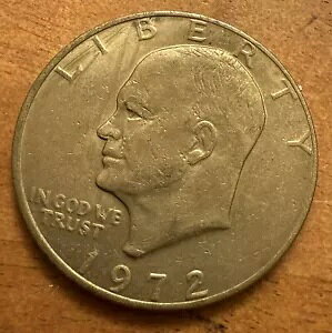 1972 年 1 ドル リバティ アイゼンハワー コイン フライング イーグル (D6)