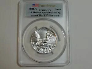 2022-P �č��C���� �}�b�g 2.5 �I���X Ag ���_�� PCGS MS 70 �t�@�[�X�g �X�g���C�N