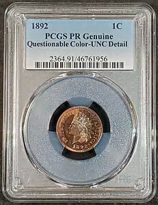 1892 CfBA wbh Zg v[t PCGS PR { Unc 2364.91/46761956 ▭ȃRC