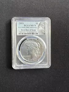 2021 PCGS MS70 s[X_[ 100 NLO s 1 hRC!