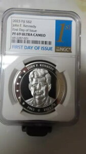 1IX 999 Vo[ tBW[ Vo[ RC 2023 JFK W F PlfB $2 NGC PF69 \Ȃ!