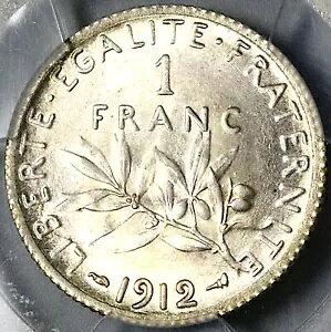 1912 PCGS MS 65 �t�����X 1 �t���� Sower Mint State �p����� (24121801C)