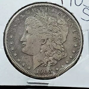 1903 S $1 ���[�K�� �V���o�[ �C�[�O�� �h�� �R�C�� �`���C�X VF ���ɏ㎿ �ق� XF Circ