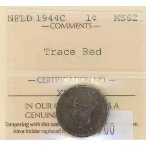 �j���[�t�@���h�����h 1944 1 ���� �X���[�� �Z���g �R�C�� - ICCS MS-62 �g���[�X ���b�h