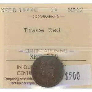 �j���[�t�@���h�����h 1944 1 ���� �X���[�� �Z���g �R�C�� - ICCS MS-62 �g���[�X ���b�h