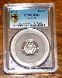 XCX x 1794 1/2 NCc@[ PCGS MS65 xA XCX NX 1/2KR UNC RC