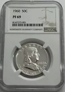 1960 NGC PF69 v[t x tN n[t_[ 50c 90% Vo[ zCg RC zCg LBL