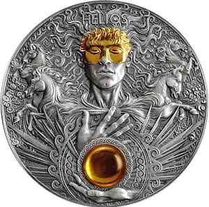 Helios Divine Faces of the Sun 3IX .999 AeB[N Vo[ RC 5$ jEG 2022