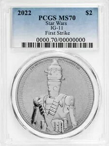 2022 jEG fBYj[ X^[ EH[Y: IG-11 MS-70 PCGS (FS) 1 IX .999 Vo[