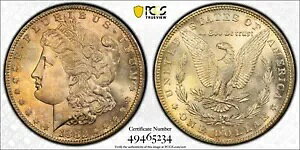 USA 1882-S ���[�K�� �V���o�[ �_���[ PCGS MS-65 �i�C�X �g�[�j���O