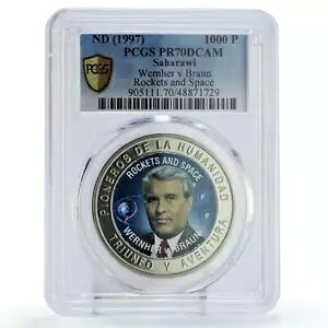 TnEB 1000 yZ^ Fi[ tH uE Pbc Xy[X PR70 PCGS CuNi RC 1997