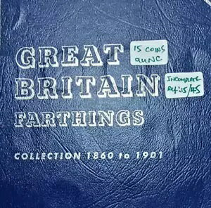 Whitman tH_[ GB Farthings 1860-1901 sS aUNC RC 15  (45 )