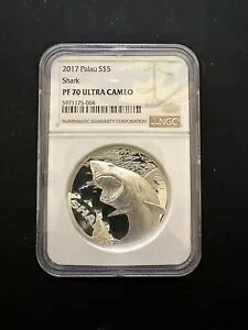 2017 pI S $5 V[NoCg Vo[ NGC PF70 Eg JI