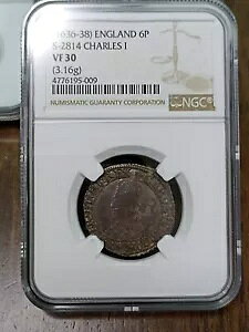 1636-8 COh `[Y 1  Vo[ 6 yX 6 yj[ d NGC VF 30 XsN S 2814 RC