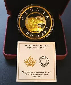 2015 �J�i�_ 5 �I���X �s���A �V���o�[ �r�b�O �R�C�� �V���[�Y: $2 Toonie - �ᑢ���� 1,500