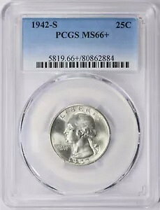 1942N S Vg NH[^[ PCGS MS66+ uAgzCgƃX|bgX