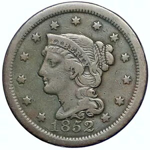 1852 �A�����J �č����B���e�[�W �A���e�B�[�N �I�[���h ���o�e�B �҂ݍ��݃w�A �Z���g �R�C�� i108403