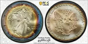 2003 $1 ASE PCGS MS67 X^[g[ AJ Vo[ C[O 1IX .999 US RC A!