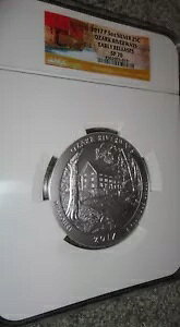 2017-P OZARK RIVERWAYS 5oz �V���o�[ NGC SP70 ��������
