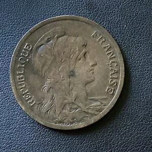 ���o�e�B �G�K���C�g �t���e���j�e 10c 1916 REPUBLIQUE FR a NGARISE Daniel DUPUIS Coi