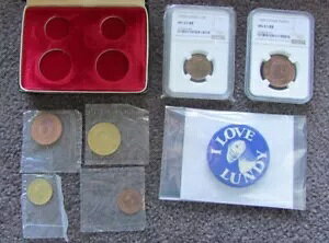 fB 1929 }b`OZbg 1  1/2 ptB MS-65 vX 1965 v[t Zbg