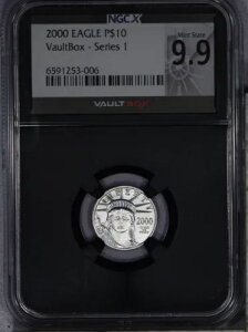 2000 �v���`�i �C�[�O�� P$10 �{�[���g�{�b�N�X �{�[���g�{�b�N�X �V���[�Y 1 NGC X 9.9 MS69