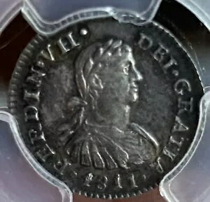 1811 1/2 ���A�� ���L�V�R�V�e�B �t�F���f�B�i���h 7 �� Mo HJ PCGS AU58 PCGS �l�� 2