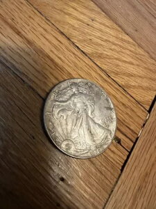 1986 1 オンス アメリカ銀貨イーグル コイン