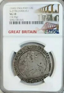 1645 �C���O�����h �V���o�[ 1/2 �N���E�� S-2778 �`���[���Y I NGC VG 10 �󏭂Ȗ��̂Ȃ��R�C��