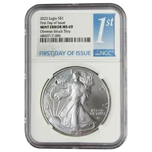 2023 $1 AJ Vo[ C[O NGC MS69 FDI ǃG[ \ʃXgNX[